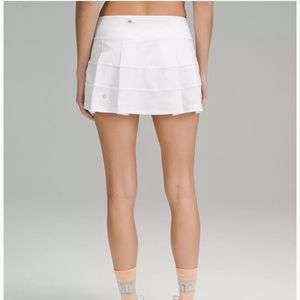 Lululemon Pace Rival Skirt (White, 8)